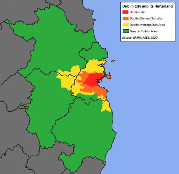 File:Dublin City Boundaries 2020.png