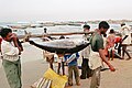 Fishermen in Visak.