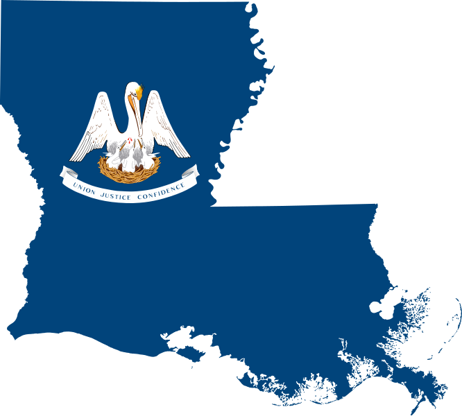 File:Flag-map of Louisiana.svg