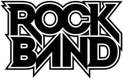 The Rock Band game logo