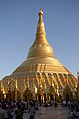 Shwedagon Pagoda, a landmark of Yangon