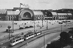 Выборгский вокзал в 1930-х годах