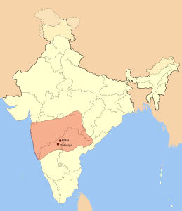 Extent of Shia rule under the Bahmani Sultanate