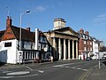 The church in its current street context