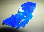 Crystal of copper(II)sulfate4 · 5H2O