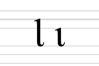 Upper and lower case Latin iota