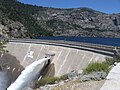 The O'Shaughnessy Dam was built in 1913 in the Hetch Hetchy Valley of Yosemite National Park; it was supported by conservationists and opposed by environmentalists then and now.