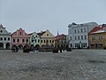 Masaryk square with fountain