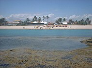 Beach in Barra de São Miguel