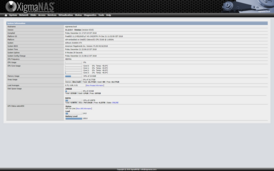 WebGUI XigmaNAS