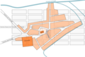 Plano de Almoradí antes de 1829 superpuesto al plano posterior