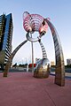 "Aurora" by Geoffrey Bartlett on the corner of Collins Street