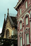 Edificio Sanz y Catedral de Manizales