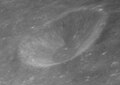 Oblique Apollo 11 image of Knox-Shaw (Banachiewicz F)