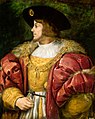 Image 56Louis II of Hungary and Bohemia – the young king, who died at the Battle of Mohács, painted by Titian. (from History of Hungary)