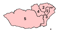 Parliamentary constituencies in South Glamorgan 2010