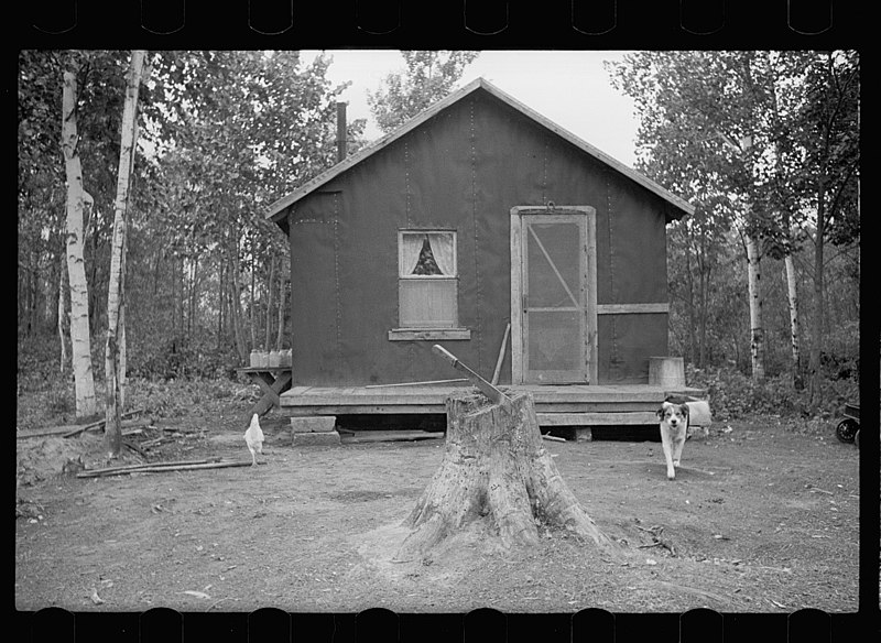 File:Tar paper shack.jpg