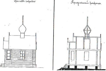 Часовня. Архитектор Е. В. Кузнецов