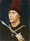 Portrait of Antoine, bastard of Burgundy, c 1460