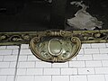 Glazed terra cotta ornamentation in Canal Street Station, New York City