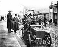 Car in Nome City, 1905