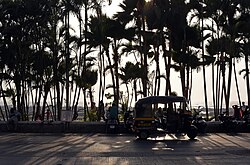 Northern end of the Carter Road Promenade at Khar West