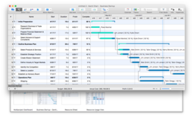 Скриншот программы ConceptDraw PROJECT