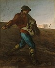 Jean-François Millet, The Sower, 1850.