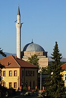 The 15th-century Mustafa Pasha Mosque.