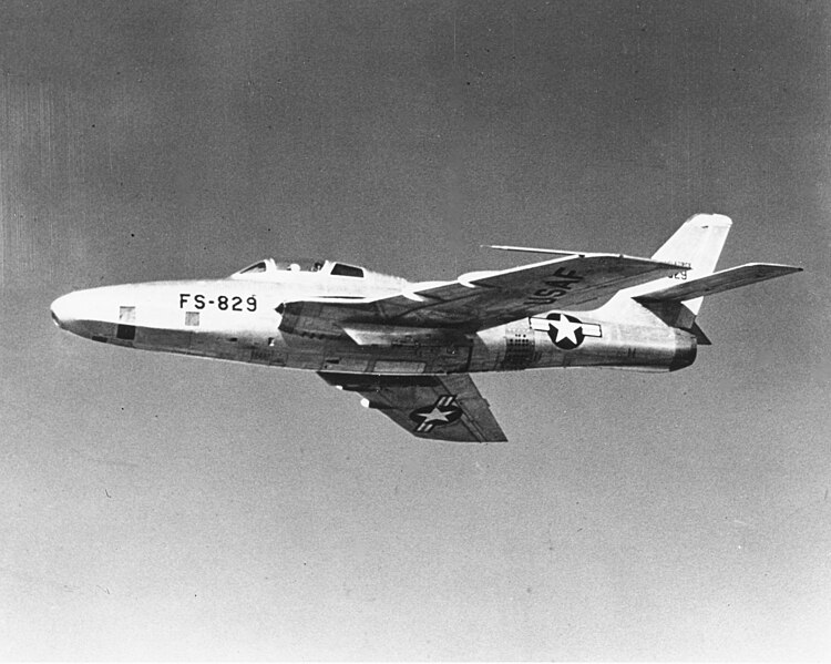 File:RF-84 in flight.jpg