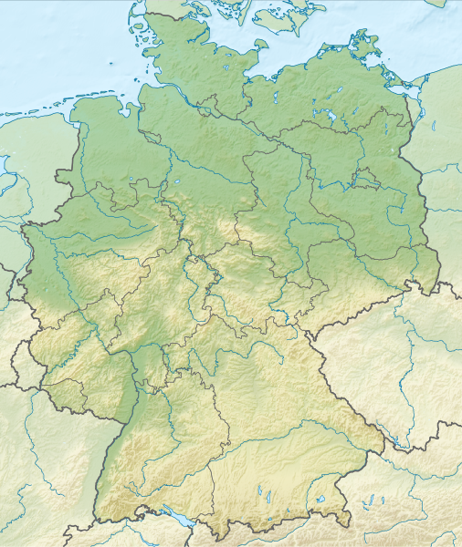 Archivo:Relief Map of Germany.svg