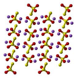 Crystal structure of sodium thiosulfate pentahydrate