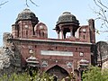 South Gate, as seen from adjacent Delhi Zoo