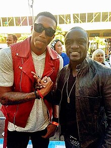 Lecrae (left) and Akon (right) at the 2013 Billboard Music Awards