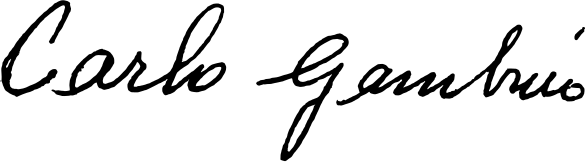 File:Carlo Gambino signature.svg