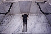 Squat toilet in Topkapi palace (Istanbul, Turkey)