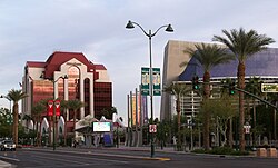 Mesa Bank and Mesa Arts Center building in downtown Mesa