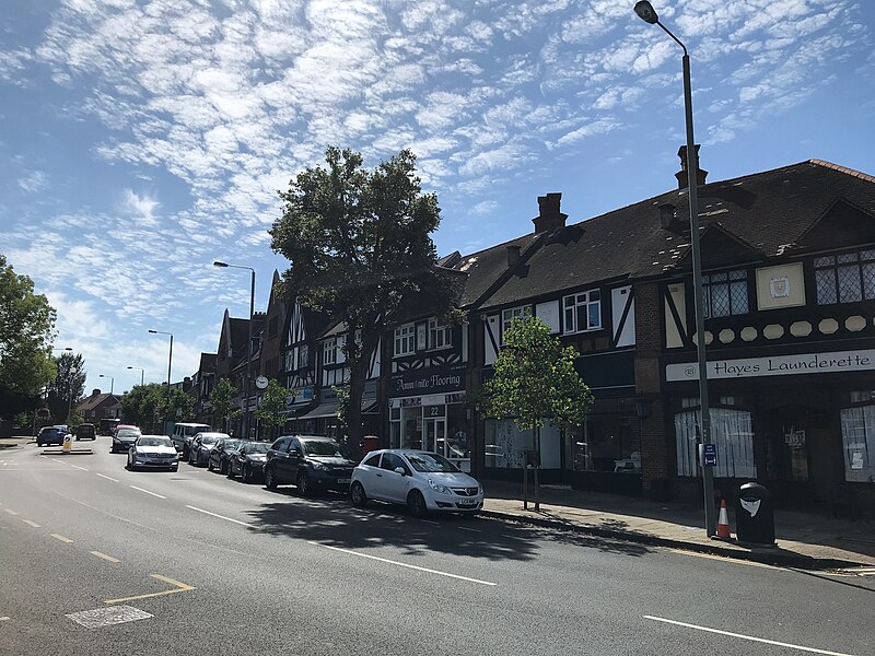 File:Hayes village shops.jpg