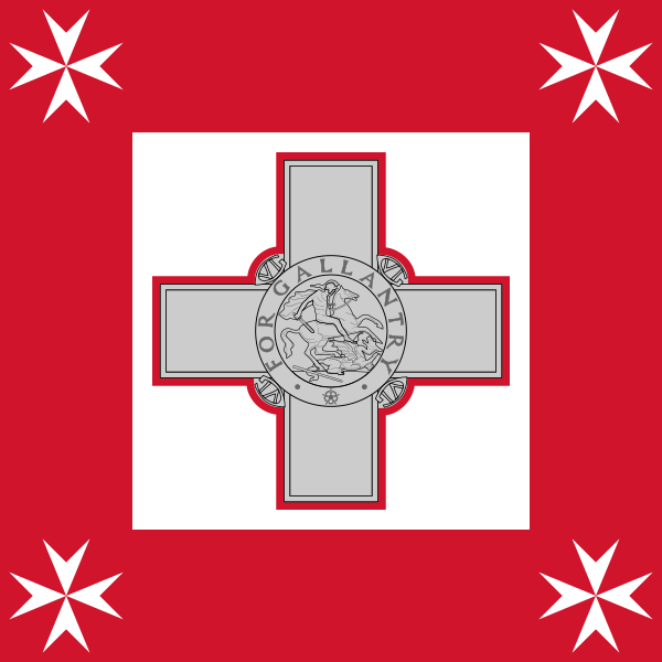 File:Naval Jack of Malta.svg