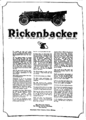 1922 advertisement in the New York Tribune