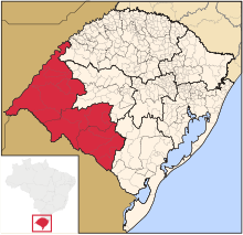 RioGrandedoSul Meso SudoesteRioGrandense.svg