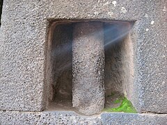 Wiracocha temple, detail