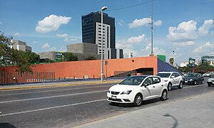 Vista exterior de la estación.