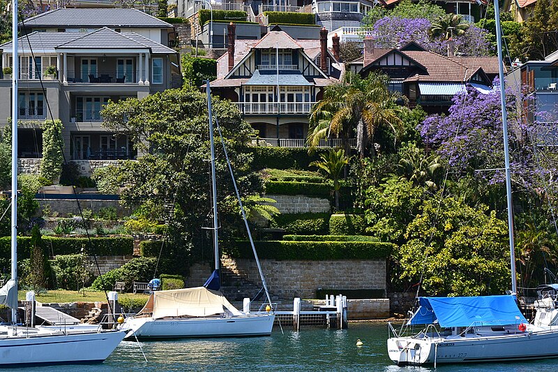 File:(1)Mosman houses from ferry.jpg