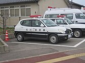 Storia as a patrol car (Japan)