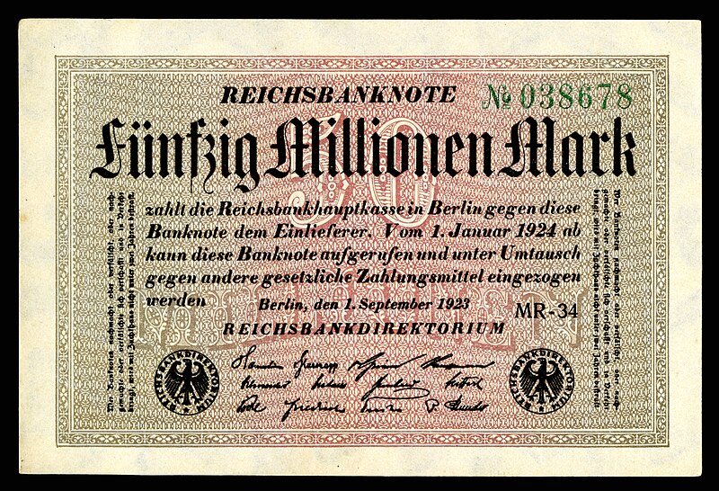 File:GER-109-Reichsbanknote-50 Million Mark (1923).jpg