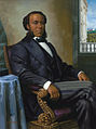 Image 1Joseph Rainey was the first black person to serve in the U.S. House of Representatives. He represented SC's 1st congressional district. (from South Carolina)