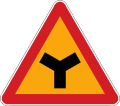 Y-shaped intersection