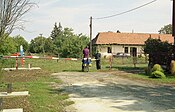 Guarded border between Slovakia and Ukraine in Veľké Slemence around 2003 (view from the Slovak side)