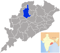 Location in Odisha, India